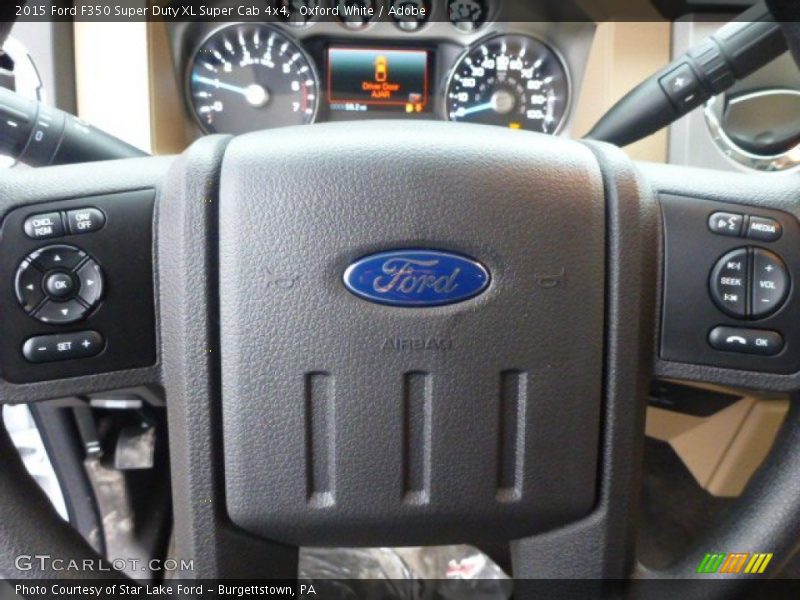 Controls of 2015 F350 Super Duty XL Super Cab 4x4
