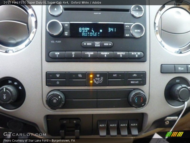 Controls of 2015 F350 Super Duty XL Super Cab 4x4