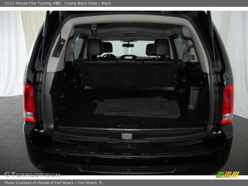 Crystal Black Pearl / Black 2013 Honda Pilot Touring 4WD