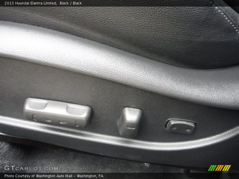 Black / Black 2013 Hyundai Elantra Limited