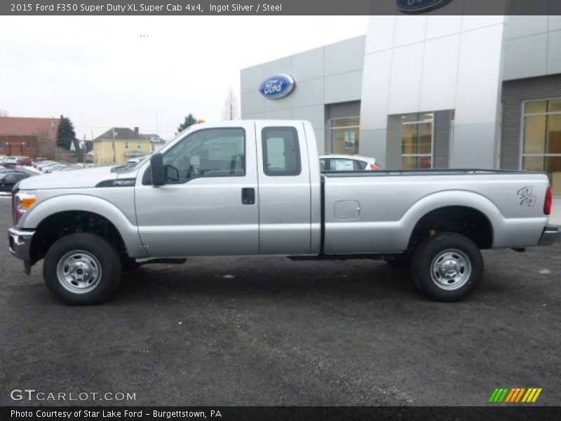  2015 F350 Super Duty XL Super Cab 4x4 Ingot Silver