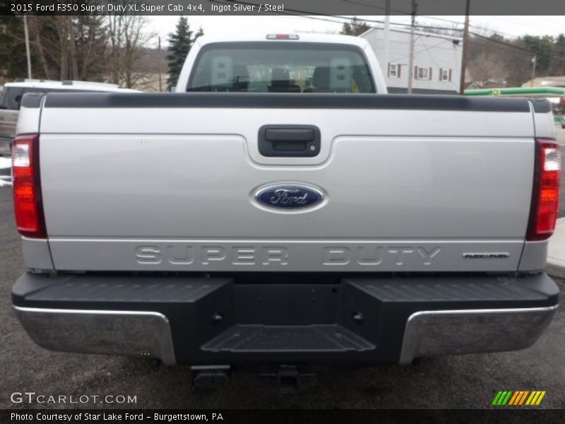 Ingot Silver / Steel 2015 Ford F350 Super Duty XL Super Cab 4x4