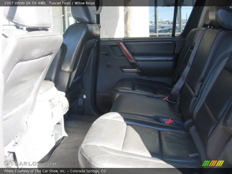 Tuscan Pearl / Willow Beige 2007 Infiniti QX 56 4WD