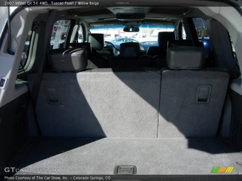 Tuscan Pearl / Willow Beige 2007 Infiniti QX 56 4WD