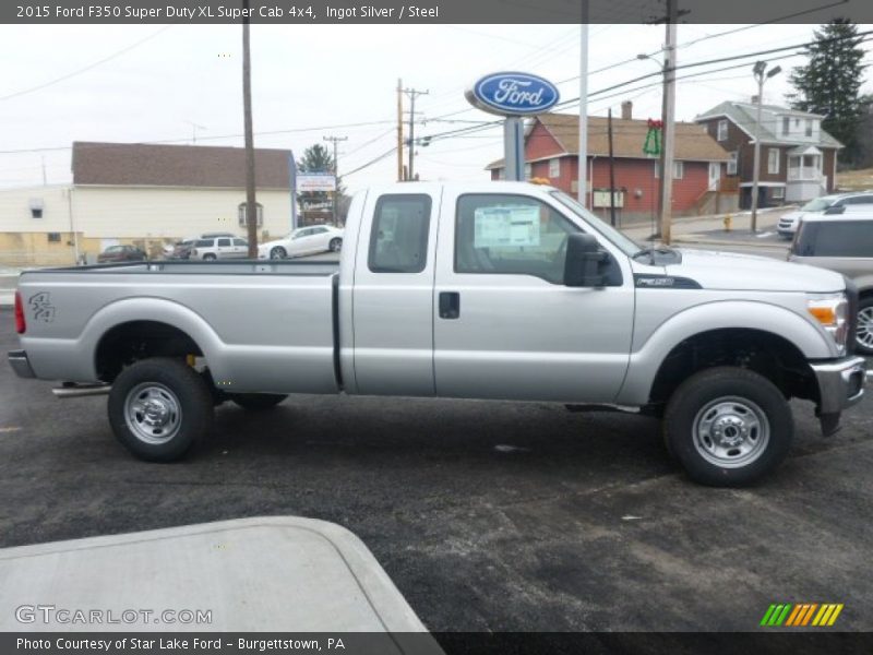 Ingot Silver / Steel 2015 Ford F350 Super Duty XL Super Cab 4x4