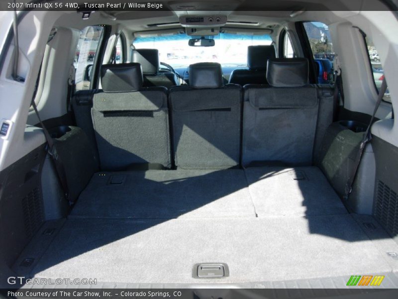 Tuscan Pearl / Willow Beige 2007 Infiniti QX 56 4WD