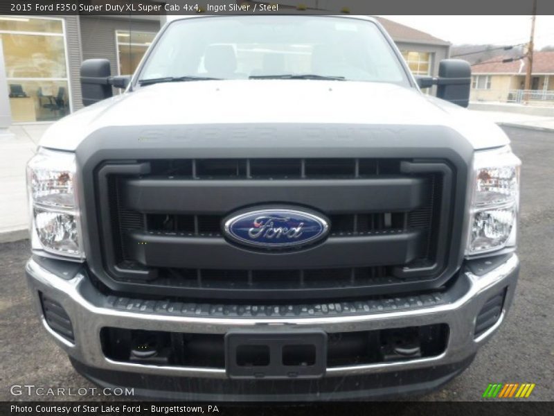 Ingot Silver / Steel 2015 Ford F350 Super Duty XL Super Cab 4x4