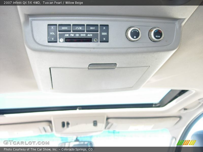 Tuscan Pearl / Willow Beige 2007 Infiniti QX 56 4WD