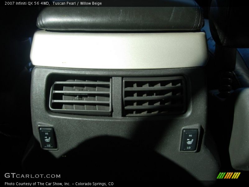 Tuscan Pearl / Willow Beige 2007 Infiniti QX 56 4WD