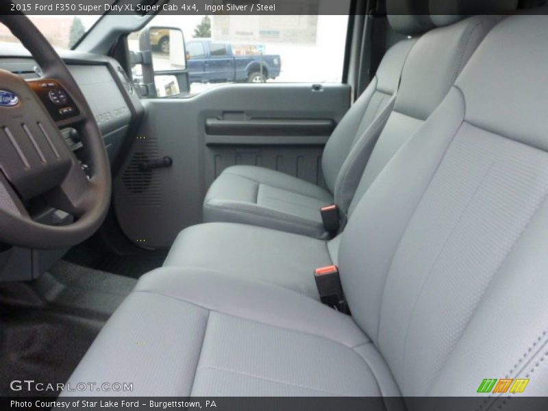 Ingot Silver / Steel 2015 Ford F350 Super Duty XL Super Cab 4x4