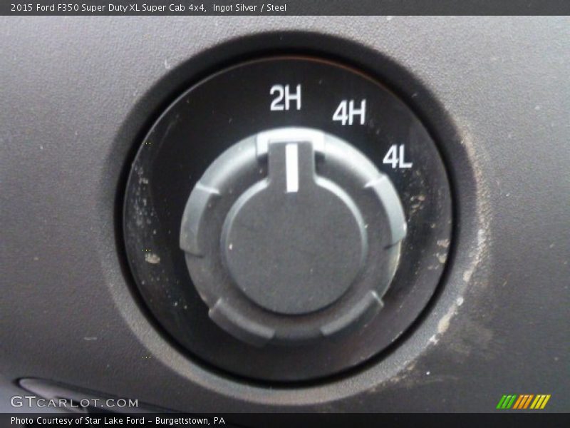 Ingot Silver / Steel 2015 Ford F350 Super Duty XL Super Cab 4x4