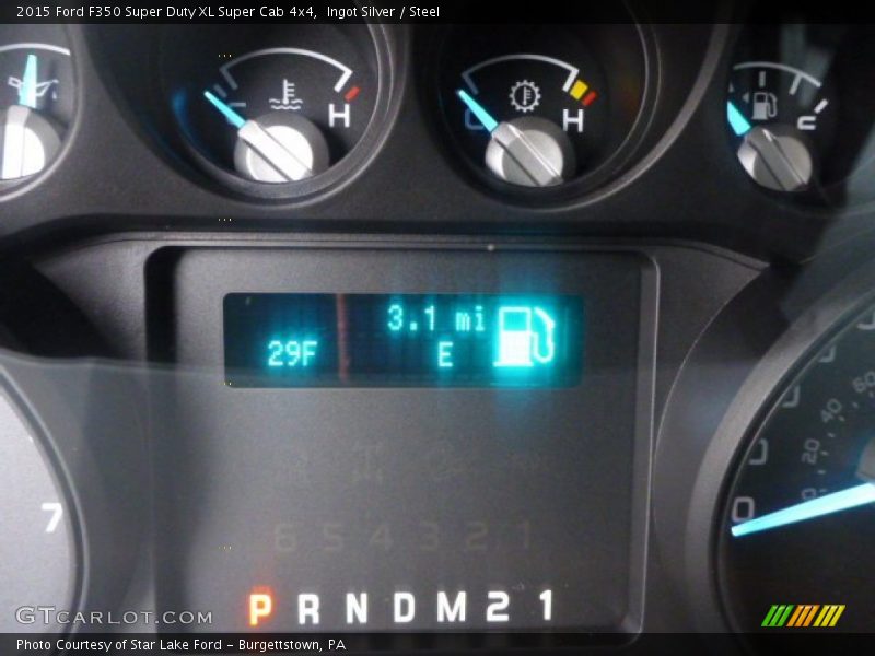 Ingot Silver / Steel 2015 Ford F350 Super Duty XL Super Cab 4x4