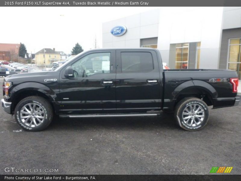  2015 F150 XLT SuperCrew 4x4 Tuxedo Black Metallic