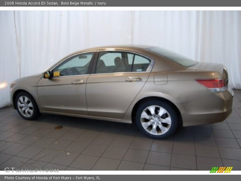 Bold Beige Metallic / Ivory 2008 Honda Accord EX Sedan