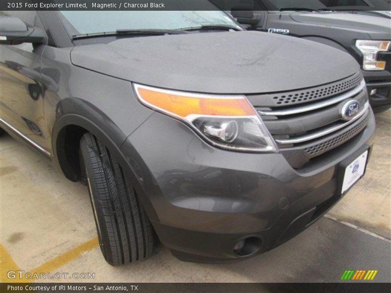 Magnetic / Charcoal Black 2015 Ford Explorer Limited