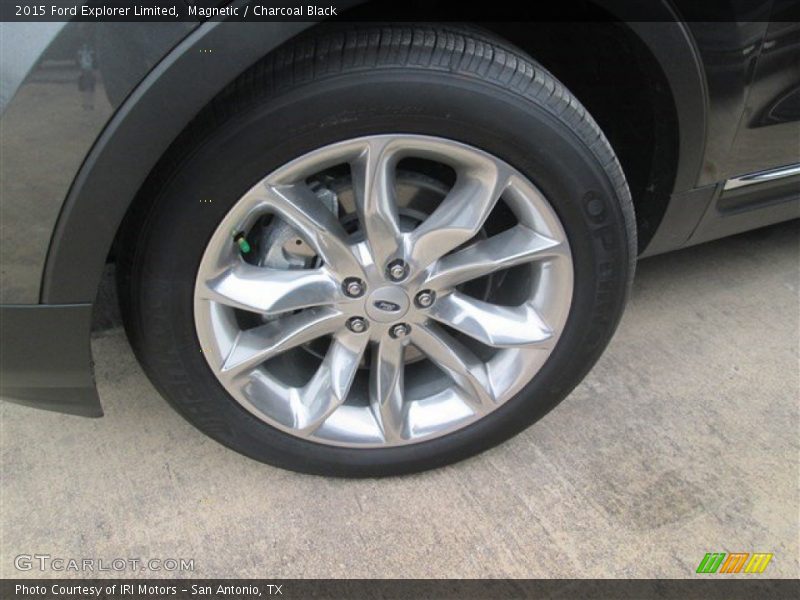 Magnetic / Charcoal Black 2015 Ford Explorer Limited