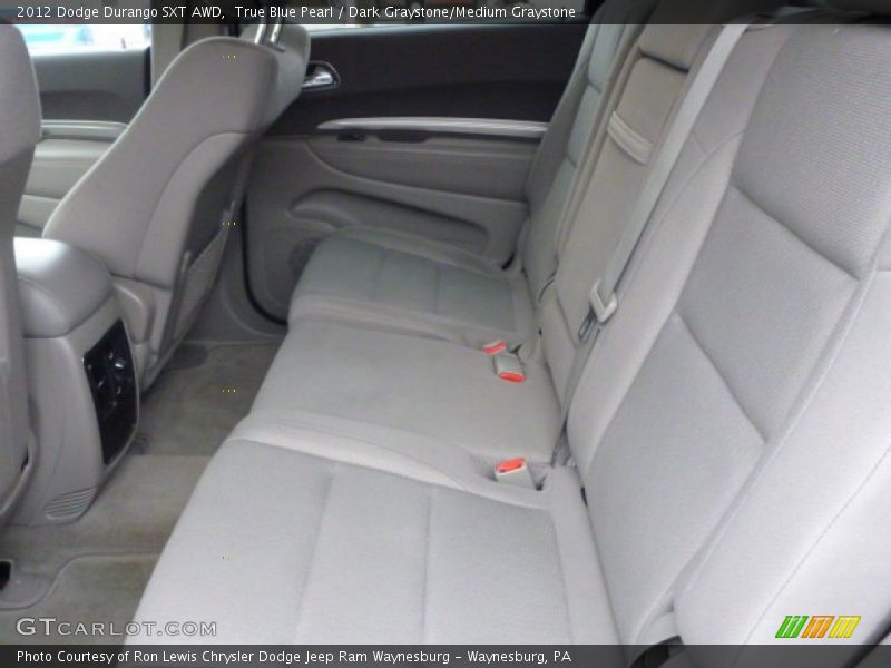 True Blue Pearl / Dark Graystone/Medium Graystone 2012 Dodge Durango SXT AWD