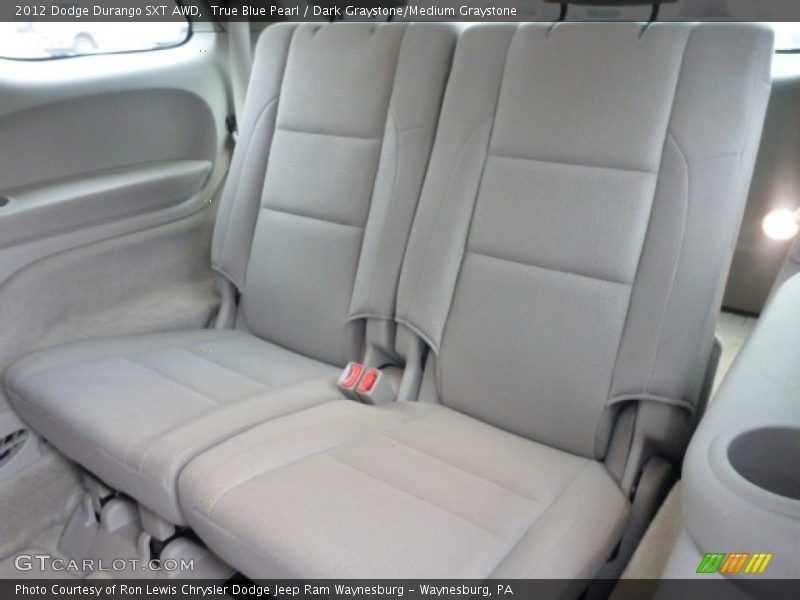 True Blue Pearl / Dark Graystone/Medium Graystone 2012 Dodge Durango SXT AWD