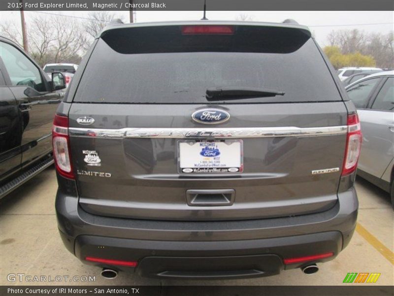 Magnetic / Charcoal Black 2015 Ford Explorer Limited