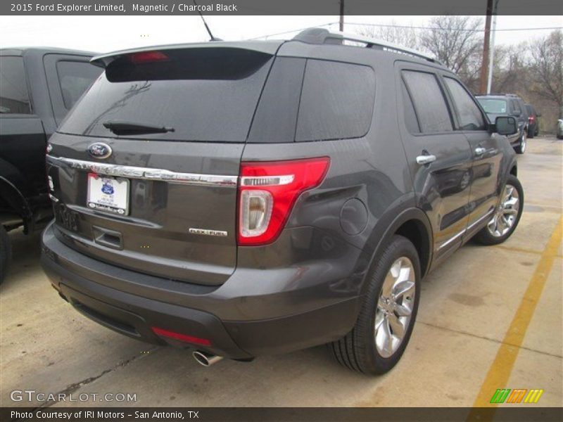 Magnetic / Charcoal Black 2015 Ford Explorer Limited