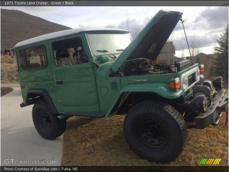 Green / Black 1973 Toyota Land Cruiser