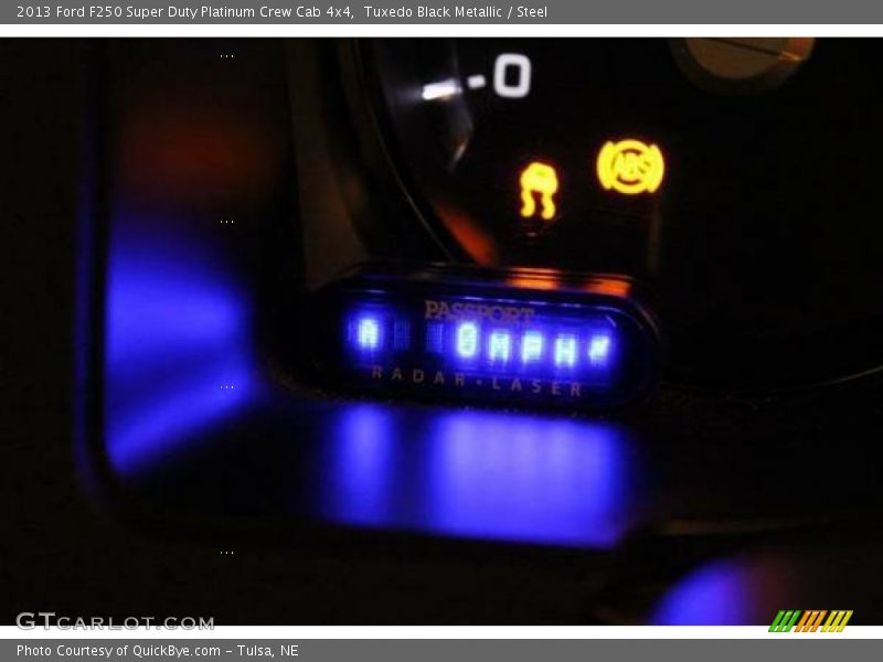 Tuxedo Black Metallic / Steel 2013 Ford F250 Super Duty Platinum Crew Cab 4x4