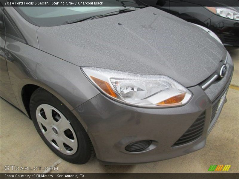 Sterling Gray / Charcoal Black 2014 Ford Focus S Sedan