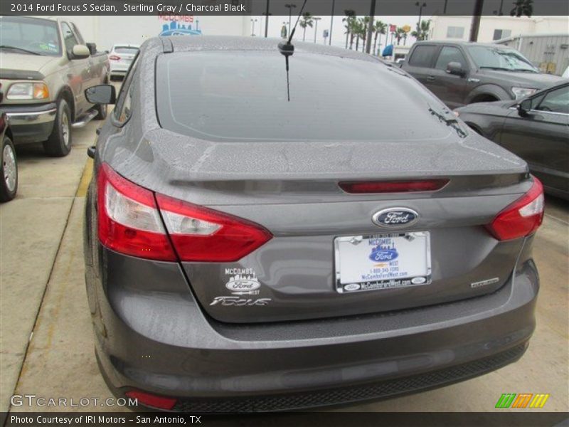 Sterling Gray / Charcoal Black 2014 Ford Focus S Sedan