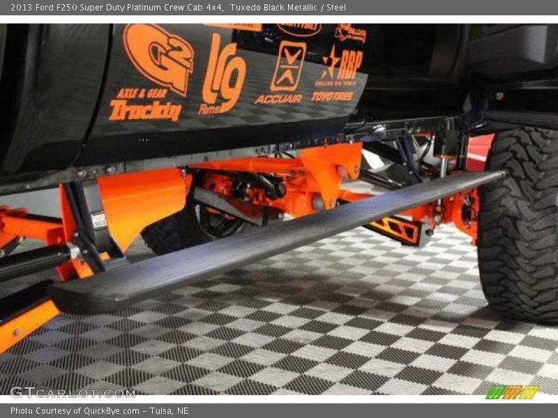Tuxedo Black Metallic / Steel 2013 Ford F250 Super Duty Platinum Crew Cab 4x4