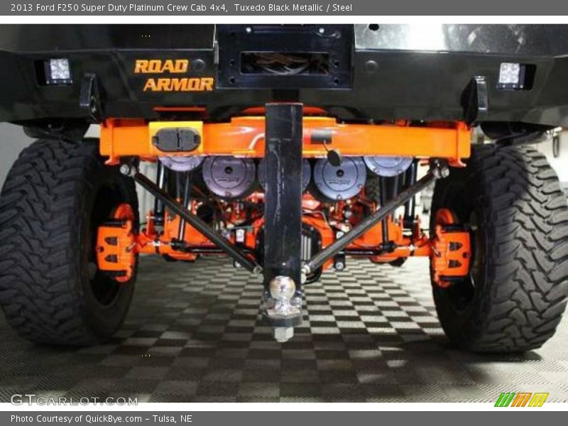 Tuxedo Black Metallic / Steel 2013 Ford F250 Super Duty Platinum Crew Cab 4x4