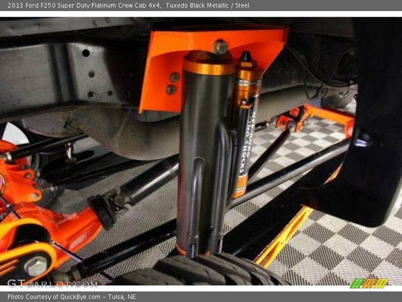 Tuxedo Black Metallic / Steel 2013 Ford F250 Super Duty Platinum Crew Cab 4x4