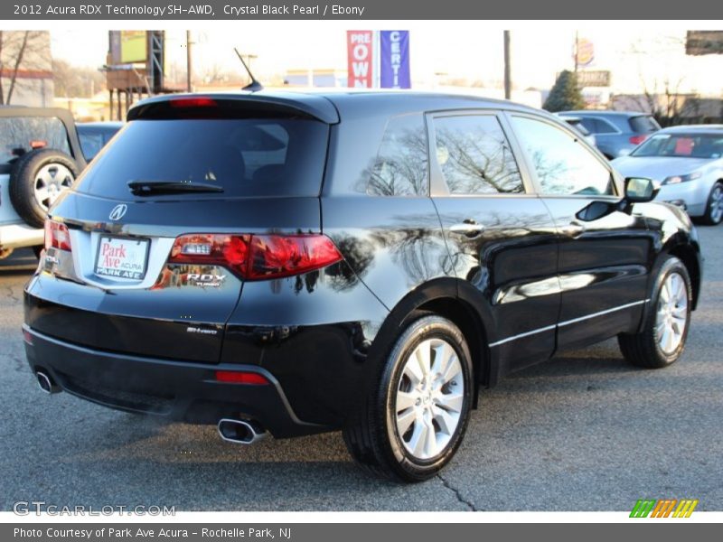 Crystal Black Pearl / Ebony 2012 Acura RDX Technology SH-AWD