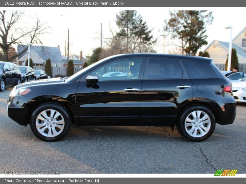 Crystal Black Pearl / Ebony 2012 Acura RDX Technology SH-AWD