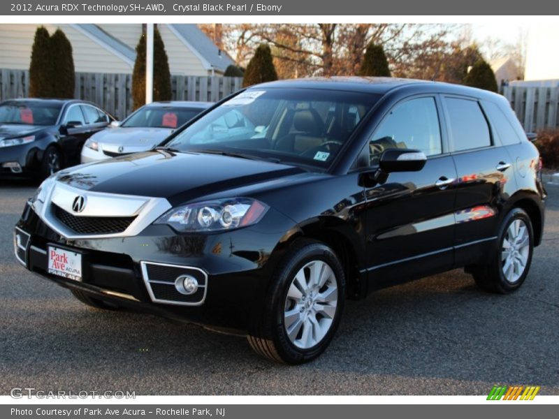 Crystal Black Pearl / Ebony 2012 Acura RDX Technology SH-AWD