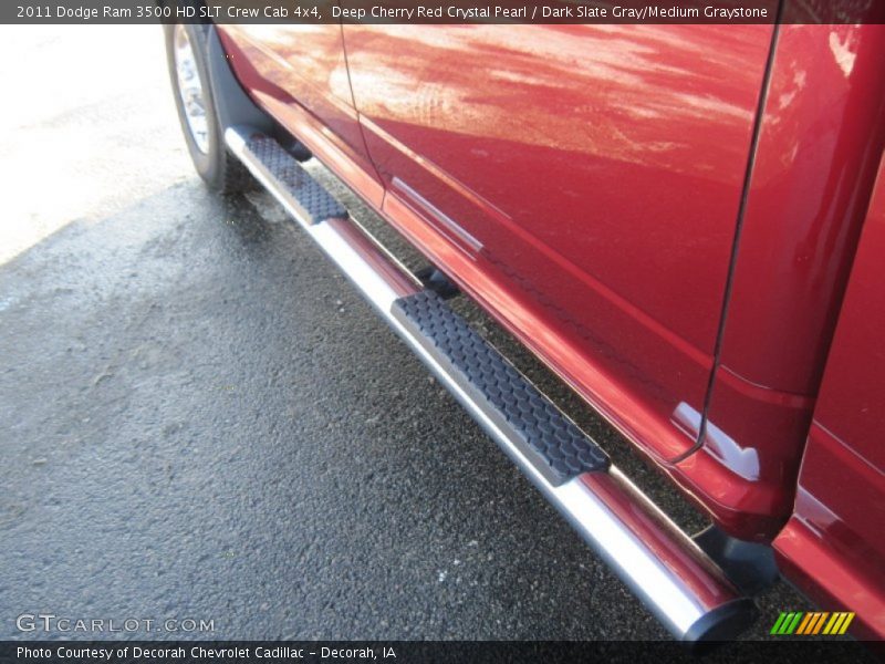 Deep Cherry Red Crystal Pearl / Dark Slate Gray/Medium Graystone 2011 Dodge Ram 3500 HD SLT Crew Cab 4x4