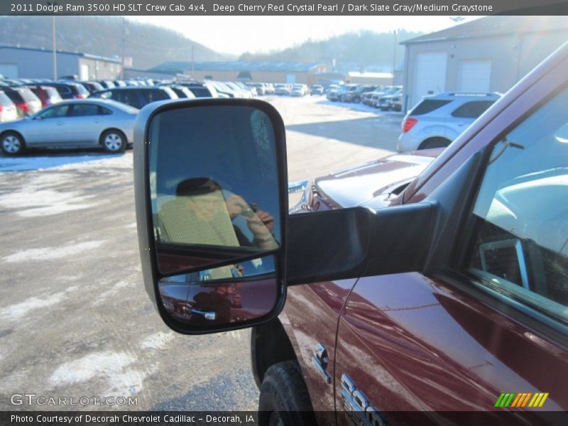 Deep Cherry Red Crystal Pearl / Dark Slate Gray/Medium Graystone 2011 Dodge Ram 3500 HD SLT Crew Cab 4x4