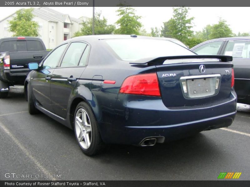 Abyss Blue Pearl / Ebony 2005 Acura TL 3.2