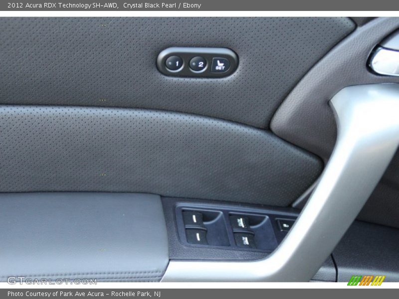 Crystal Black Pearl / Ebony 2012 Acura RDX Technology SH-AWD