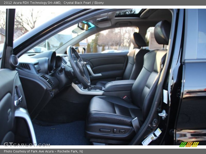 Crystal Black Pearl / Ebony 2012 Acura RDX Technology SH-AWD