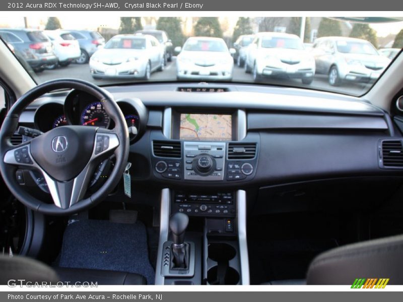 Crystal Black Pearl / Ebony 2012 Acura RDX Technology SH-AWD