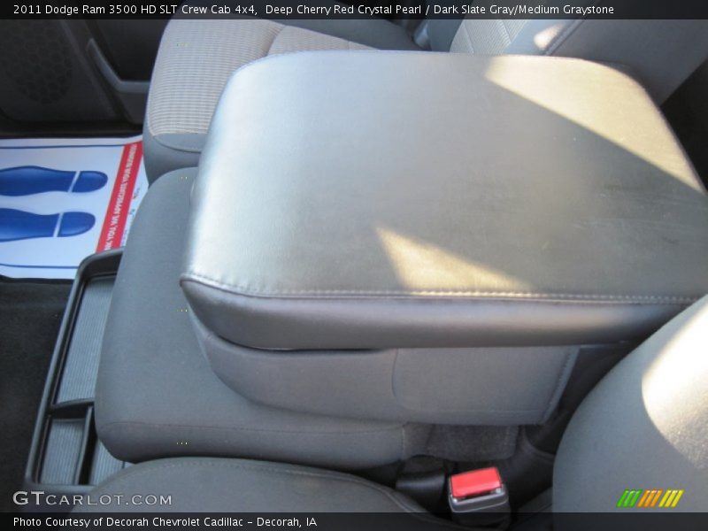 Deep Cherry Red Crystal Pearl / Dark Slate Gray/Medium Graystone 2011 Dodge Ram 3500 HD SLT Crew Cab 4x4
