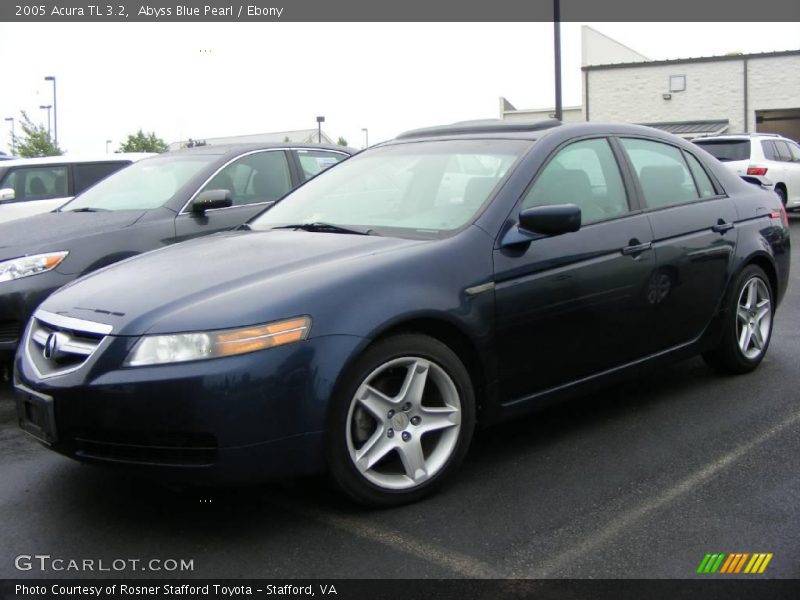 Abyss Blue Pearl / Ebony 2005 Acura TL 3.2