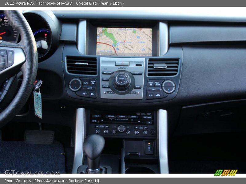 Crystal Black Pearl / Ebony 2012 Acura RDX Technology SH-AWD