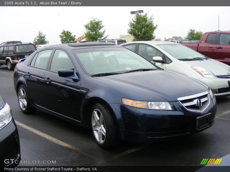 Abyss Blue Pearl / Ebony 2005 Acura TL 3.2