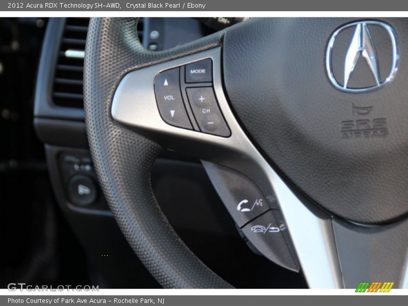 Crystal Black Pearl / Ebony 2012 Acura RDX Technology SH-AWD