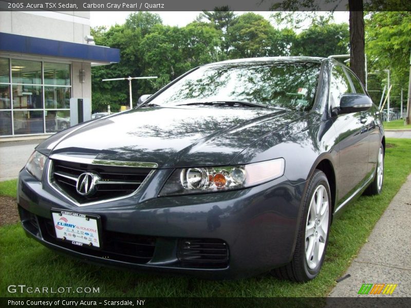 Carbon Gray Pearl / Quartz 2005 Acura TSX Sedan