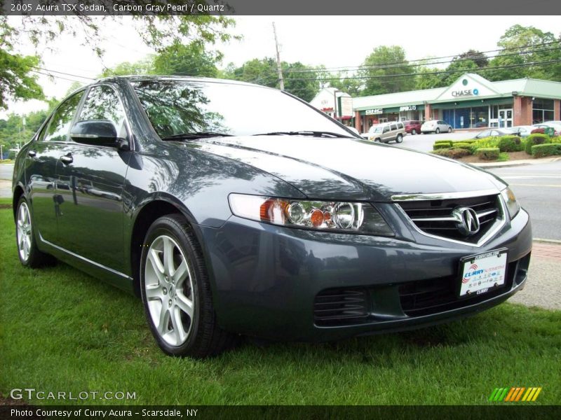 Carbon Gray Pearl / Quartz 2005 Acura TSX Sedan