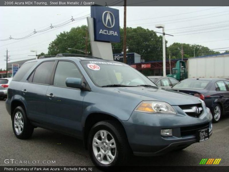 Steel Blue Metallic / Quartz 2006 Acura MDX Touring
