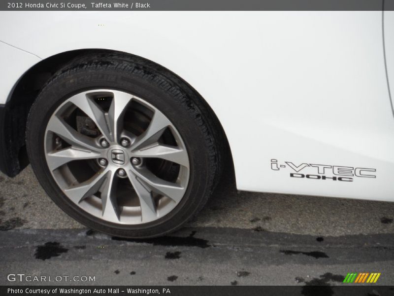 Taffeta White / Black 2012 Honda Civic Si Coupe