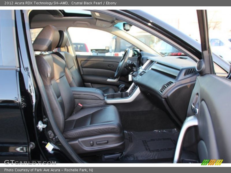 Crystal Black Pearl / Ebony 2012 Acura RDX Technology SH-AWD